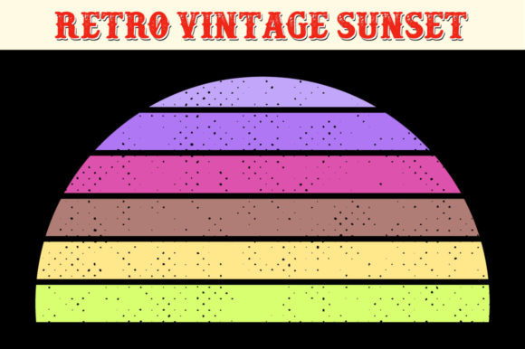 Retro Vintage Sunset Merch by Amazon